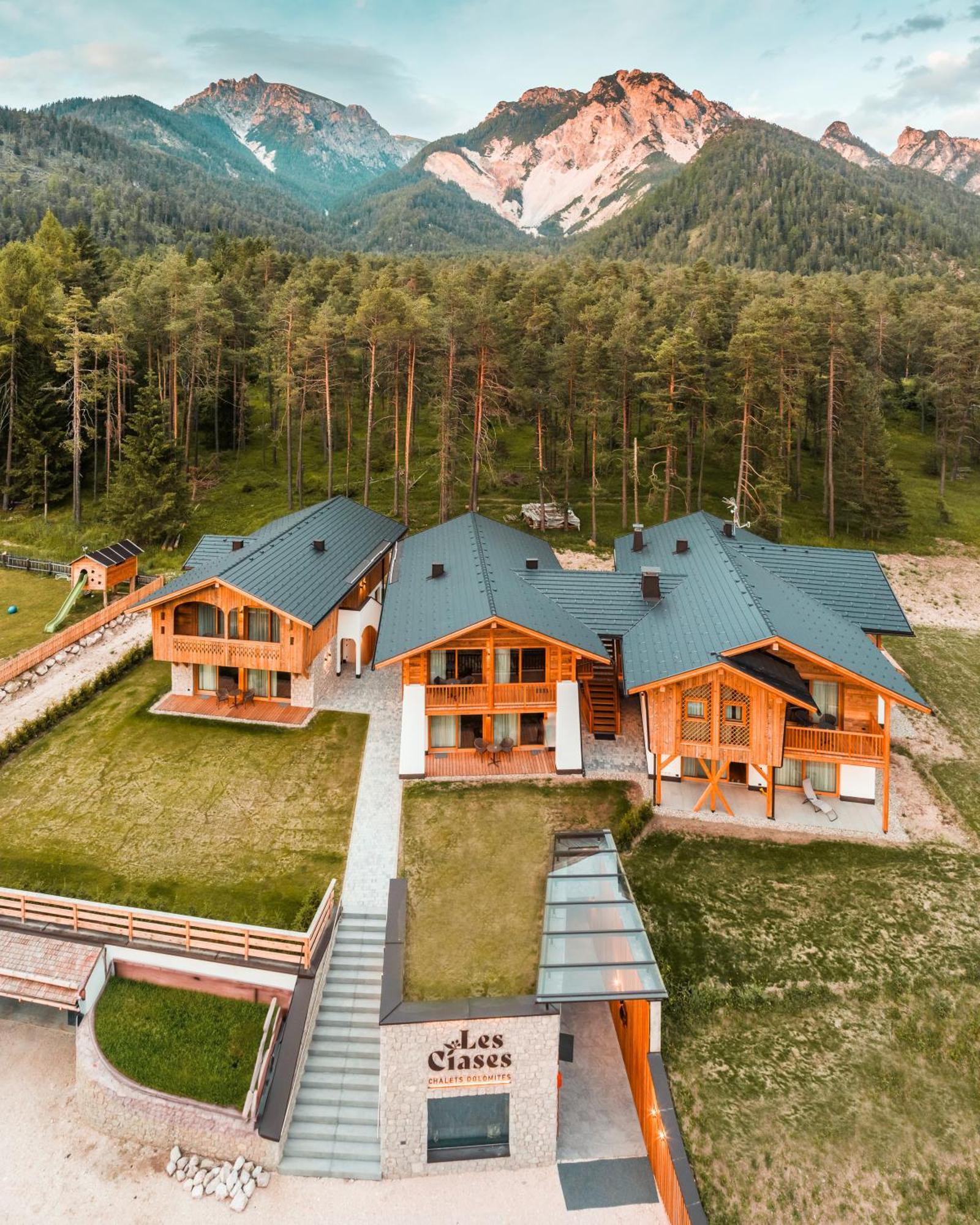 Les Ciases Chalets Dolomites San Vigilio Di Marebbe Eksteriør billede