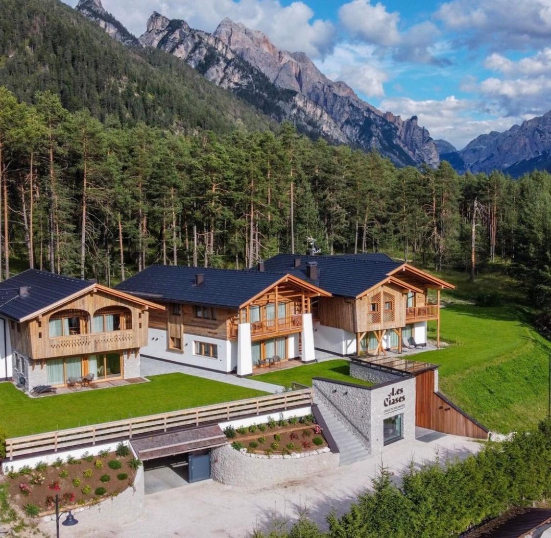Les Ciases Chalets Dolomites San Vigilio Di Marebbe Eksteriør billede